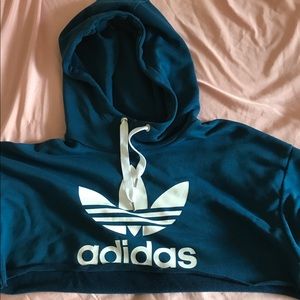 Cropped Adidas Hoodie